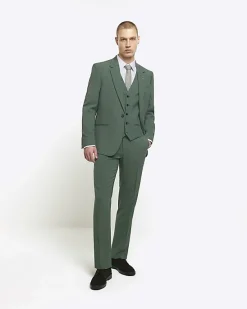 River Island slim fit waistcoat< Suits
