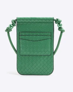 River Island weave phone cross body bag< Bags, Purses & Luggage