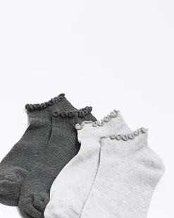 River Island frill socks multipack< Socks & Tights