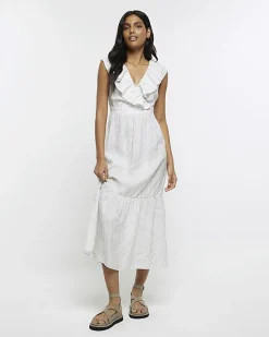 River Island frill swing maxi dress< Dresses