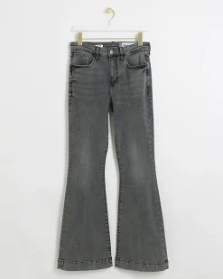 River Island high waisted tummy hold flared jeans< Jeans