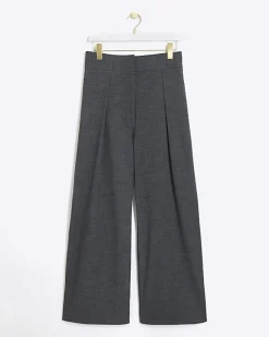 River Island high waisted wide leg trousers< Trousers