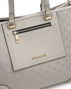 River Island jacquard monogram shopper bag< Bags, Purses & Luggage