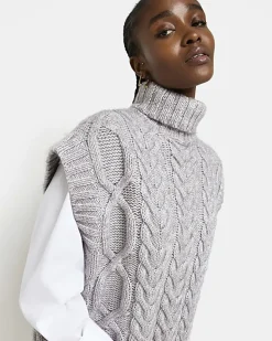 River Island jumper mini shirt dress< Dresses