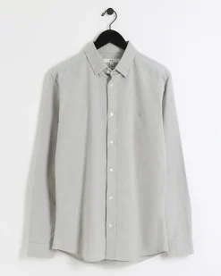 River Island muscle fit oxford smart shirt< Shirts