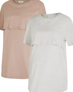 River Island nursing t-shirt multipack< Maternity