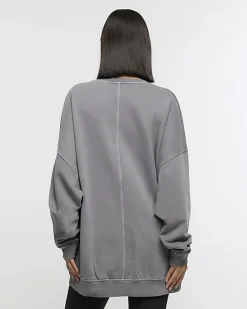 River Island oversized sweatshirt< Loungewear