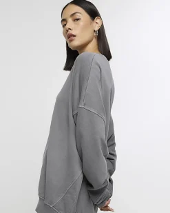 River Island oversized sweatshirt< Loungewear