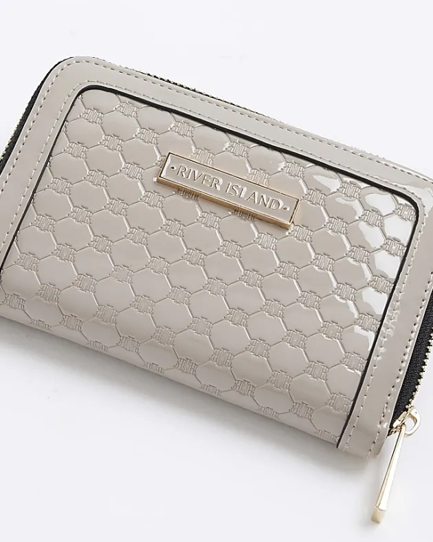 River Island patent embossed RI purse< Bags, Purses & Luggage