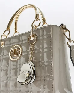 River Island quilted corsage tote bag< Bags, Purses & Luggage