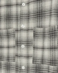 River Island regular fit check long sleeve overshirt< Shirts