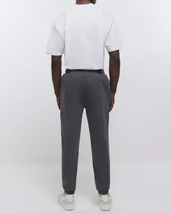 River Island regular fit cuffed joggers< Joggers