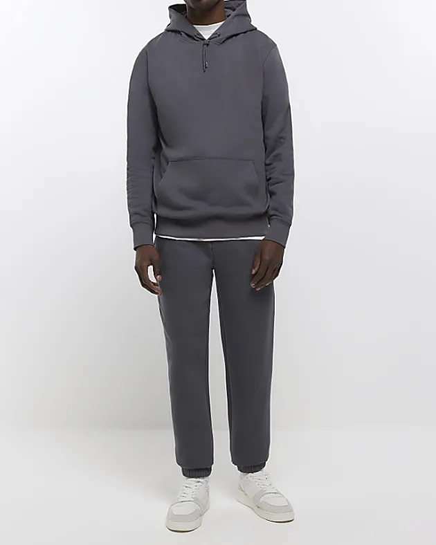 River Island regular fit cuffed joggers< Joggers