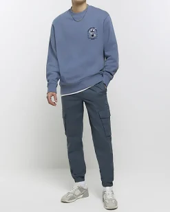River Island regular fit Japanese graphic sweatshirt< Hoodies & Sweatshirts