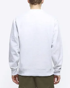 River Island regular fit plain sweatshirt< Hoodies & Sweatshirts