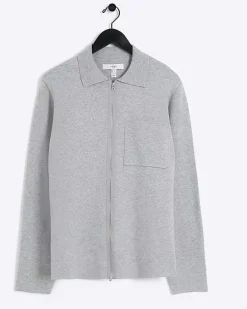 River Island regular fit zip up jumper< Jumpers & Cardigans