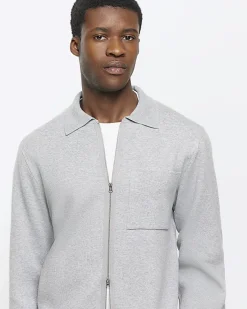 River Island regular fit zip up jumper< Jumpers & Cardigans