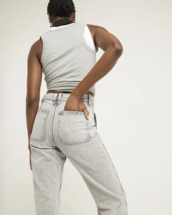 River Island relaxed straight cargo jeans< Jeans