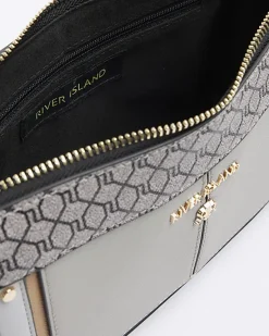 River Island RI monogram panel cross body bag< Bags, Purses & Luggage