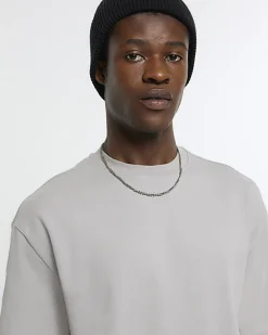 River Island RI studio oversized fit t-shirt< Essentials