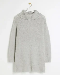 River Island roll neck jumper dress mini< Dresses