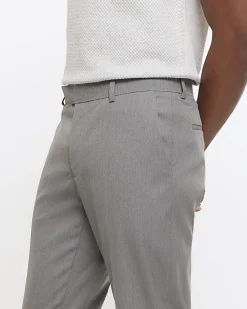 River Island skinny fit twill suit trousers< Suits