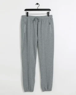 River Island slim fit smart herringbone joggers< Joggers