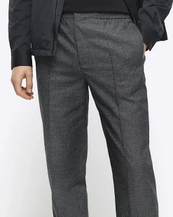 River Island slim fit smart joggers< Trousers