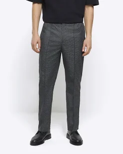 River Island slim fit smart joggers< Trousers