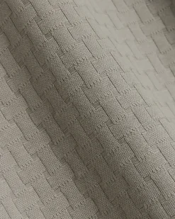River Island slim fit weave jacquard polo< Polo Shirts