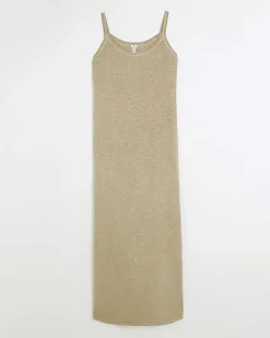 River Island split hem bodycon maxi dress< Dresses