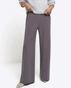 River Island stitched wide leg trousers< Trousers