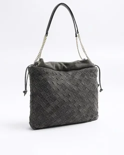 River Island suede weave slouch tote bag< Bags, Purses & Luggage