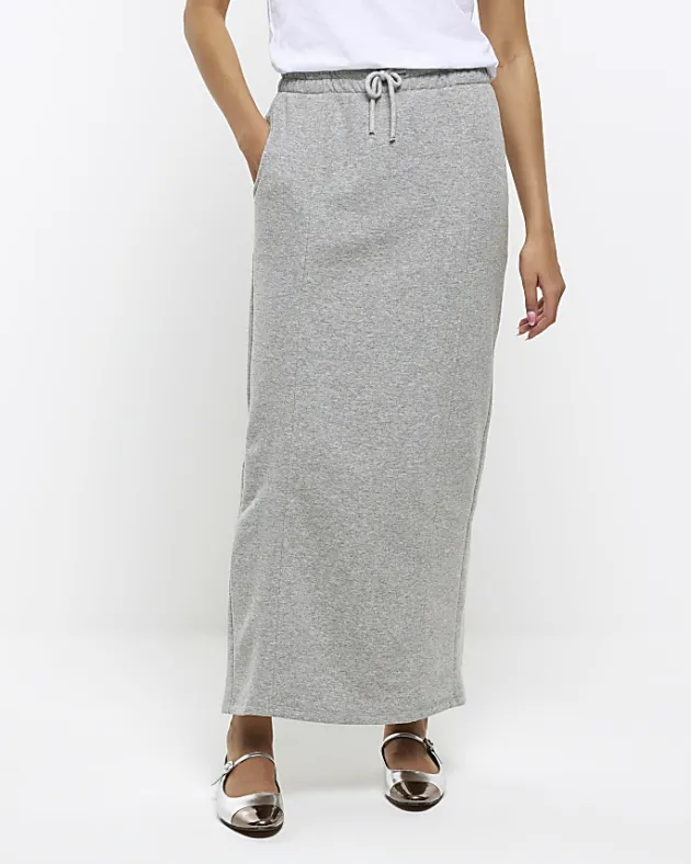 River Island sweat midi skirt< Skirts
