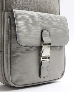 River Island textured cross body bag< Bags