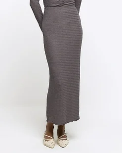 River Island textured midi skirt< Skirts