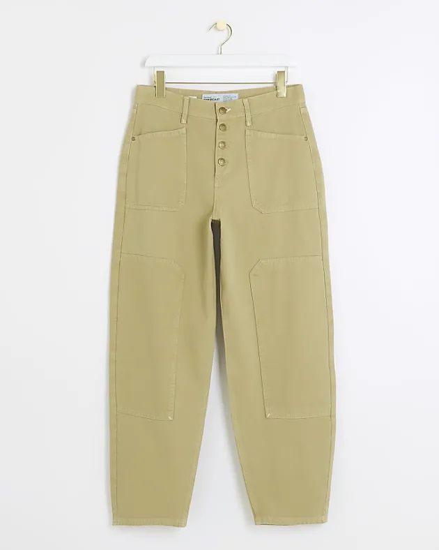 River Island high waisted tapered jeans< Jeans