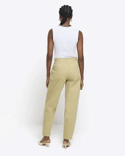 River Island high waisted tapered jeans< Jeans