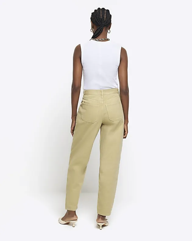 River Island high waisted tapered jeans< Jeans