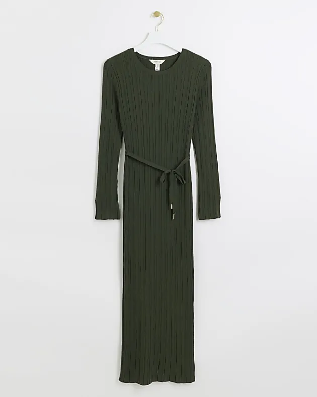 River Island knit rib jumper maxi dress< Dresses