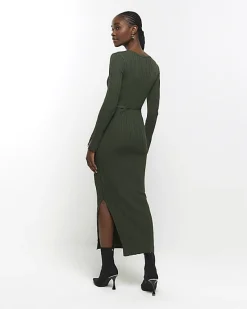 River Island knit rib jumper maxi dress< Dresses