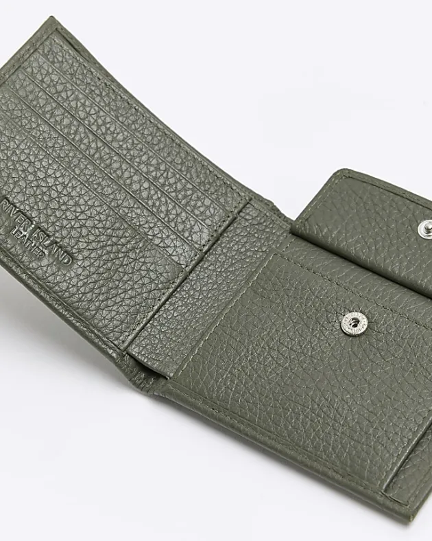 River Island leather pebbled wallet< Essentials
