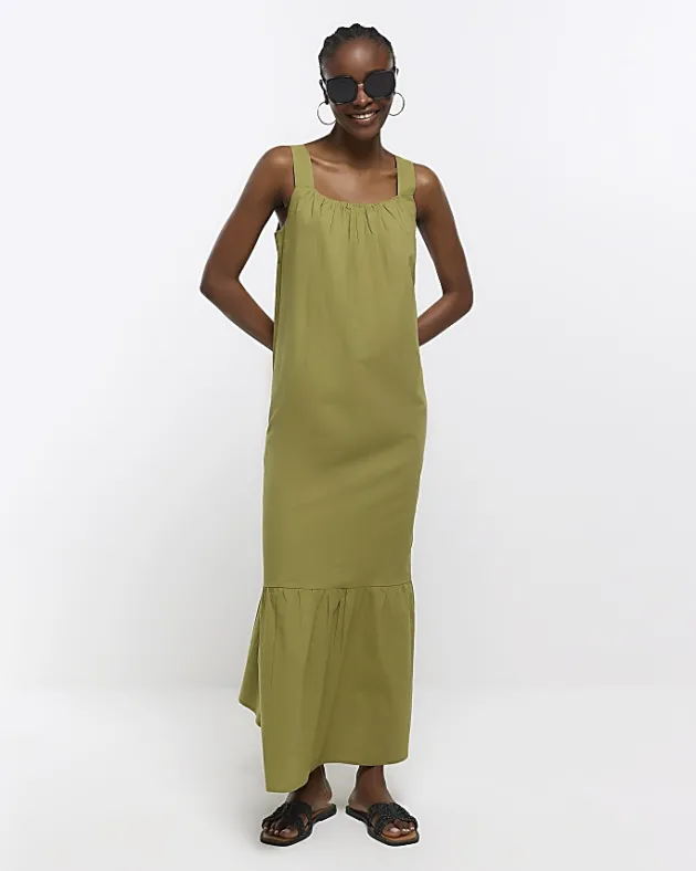 River Island midi slip dress< Dresses
