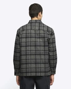 River Island Regular Fit Check Shirt< Shirts
