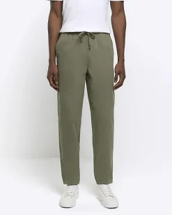 River Island regular fit pull on trousers< Trousers