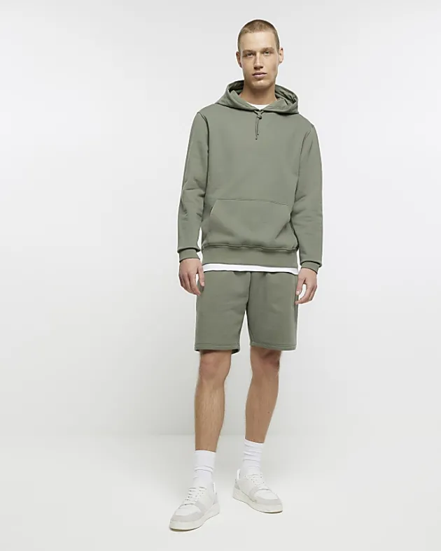 River Island slim fit plain hoodie< Matching Sets