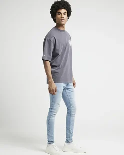 River Island Light Spray On Skinny Jeans< Jeans