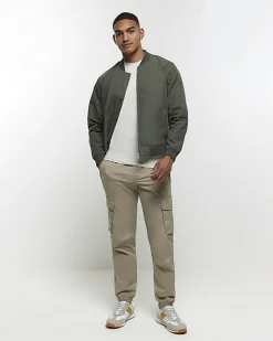River Island Light muscle fit t-shirt< Essentials