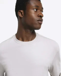 River Island Light regular fit t-shirt< Essentials