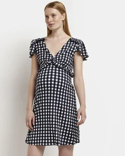 River Island Maternity frill mini dress< Maternity